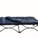 Regalo My Cot Portable Toddler Bed, Includes Sleeping Bag and Travel Case, Navy