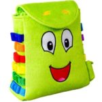 BUCKLE TOY “Buddy” Backpack – Toddler Early Learning Basic Life Skills Children’s Plush Travel Activity