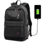 Hiking Backpack 35L Laptop Compartment for Camping Travel Bag Weekender bag(Black)