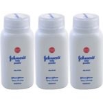 Johnsons Baby Powder Original Travel Size 1.5oz (Pack Of 3)