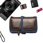 Compact Camera Case For Digital Cameras – Leather Point and Shoot Camera Case – Canon PowerShot, ELPH, SX Series etc – Nikon, Sony, Olympus, Panasonic, Ricoh & More