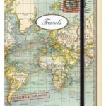 Cavallini Notebooks World Travels 6 x 8