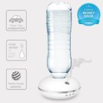 USB Humidifier, Opaceluuk Portable Personal Mini Humidifier Aquarius 2, Battery/USB Powered Bottle Cap Humidifier for Travel Car Office Desktop Bedroom