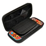 Carrying Case for Nintendo Switch,HARDKING Travel Hard Case with 10 Game Cart Slots Double Zipper Design,Soft Inner Protects Nintendo Switch Console Joy cons