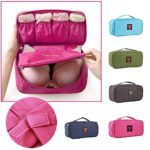 Bra Underwear Lingerie Travel Bag for Women Organizer Trip Handbag Luggage Traveling Bag Pouch Case Suitcase Space Saver Bag
