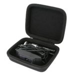 Khanka Carrying Travel Hard Case For Logitech HD Pro Webcam C920 / C930e . For Polaroid 8″ Heavy Duty Mini Tripod – Black