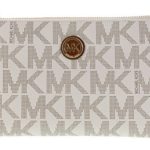 Michael Kors Fulton Signature Vanilla Travel Case