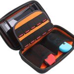 UZOPI Hard Travel Carrying Case Protective Storage Bag With 10 Game Holder for Nintendo Switch Console