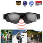 Camera Glasses – Gogloo Hands Free Action Camera Full HD 720P/1080P Tiltable 8MP Sony Camera with Polarized Lens Blue Light Blocking Glasses Great Outdoor Sports Camera Wearable Camera Video Camera