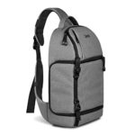 Zecti Sling Camera Bag for DSLR Camera (Canon Nikon Sony Pentax Olympus and etc.) Gray