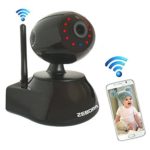 Zebora Super HD 960P Internet WiFi Wireless Network IP Security Surveillance Video Camera System, Baby and Pet Monitor with Pan and Tilt, Two Way Audio & Night Vision (black)