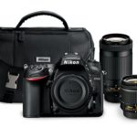 Nikon D7200 24.2 MP Dual Zoom Lens Kit with 3.2″ LCD, Black