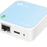 TP-Link N300 Wireless Portable Nano Travel Router – WiFi Bridge/Range Extender/Access Point/Client Modes, Mobile in Pocket(TL-WR802N)