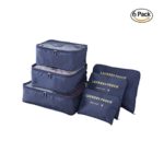 M-jump 6 Set Travel Storage Bags Multi-functional Clothing Sorting Packages,Travel Packing Pouches, Luggage Organizer Pouch