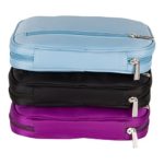 Lily & Drew Travel Jewelry Storage Carrying Case Jewelry Organizer with Removable Pouch