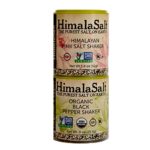 Himalasalt Organic Salt and Pepper Travel Shaker Set