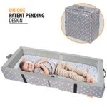 Milliard Portable Toddler Bumper Bed | Folds for Travel