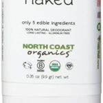 NORTH COAST ORGANICS Naked Organic Travel Deodorant, 0.02 Pound
