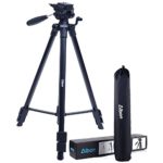 Albott 64 Inch Travel Tripod Portable Aluminium Lightweight with Carrying Bag for Cameras Video
