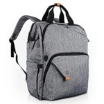 Hap Tim Laptop Backpack 15.6/14/13.3 Inch Laptop Bag Travel Backpack for Women/Men Waterproof School Computer Bag Large Capacity Bookbag for College/Travel/Business (7651US-G)