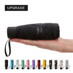 NOOFORMER mini Travel sun&rain Umbrella (6&8 Rids)- Light Compact Parasol 95% UV Protection Men Women Multiple Colors