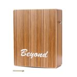 Travel Cajon Box Drum with string structure inside for Drummers Travelling Musicians by Beyond (A2)