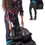 Zohzo Car Seat Travel Bag – Drawstring Bag for Air Travel (Black)