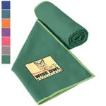 Wise Owl Outfitters Camping Towel – Ultra Soft Compact Quick Dry Microfiber Best for Fitness Beach Hiking Yoga Travel Sports Backpacking & The Gym Fast Drying & Free Bonus Washcloth Hand Towel
