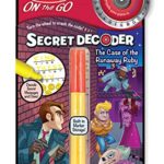 Melissa & Doug On the Go Secret Decoder Activity Book – The Case of the Runaway Ruby