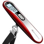 MYCARBON Digital Luggage Scale,High Precision Digital Travel Scale (Red luggage scale)