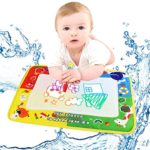 Balakie New 4 Color Magic Drawing Painting Mat Board+Magic Pen Doodle Kids Baby Toy 46X30cm Xmas Gifts