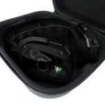 CASEMATIX Travel PC , MAC USB Gaming Headset CarryCase Bag – Fits Razer Kraken Pro 7.1 Chroma , Razer ManO’War , Tiamat , Overwatch ManO’War Tournament Edition Wired or Wireless headphones