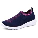 TIOSEBON Women’s Athletic Walking Shoes Casual Mesh-Comfortable Work Sneakers