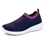 TIOSEBON Women’s Athletic Walking Shoes Casual Mesh-Comfortable Work Sneakers