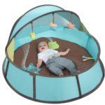 Babymoov Babyni | Activity Gym, Pop-Up Tent & Travel Bassinet for Babies | For Indoor & Outdoor Use | UPF 50+ Canopy, Mosquito Net + 6 Toys Included