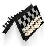 QuadPro Magnetic Travel Chess Set with Folding Chess Board Educational Toys for Kids and Adults