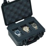 Case Club Waterproof 3 Watch Traveling Case