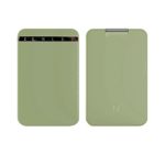Credit Card Push-Pull Card Holder, Outsta Anti-Side Wallet Action Wallet Package Accessories (Green)