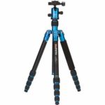 MeFOTO Classic Aluminum Roadtrip Travel Tripod/Monopod Kit – Blue (A1350Q1B)