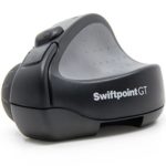 Swiftpoint GT Wireless Ergonomic Remote Desktop iPad Travel Mouse with Bluetooth, Quick Recharge, 1250 DPI