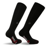 Travelsox TSS6000 The Original Patented Graduated Compression Performance Travel & Dress Socks With DryStat OTC Pairs Black, Medium