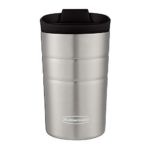 Rubbermaid Leak Proof Flip Lid Thermal Bottle, 10 oz., Black