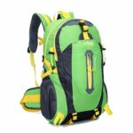 Outdoor Camping Travel Hiking Bag, Outsta Sports Trekking Pack Rucksack Backpack Luggage Daypack Multifunction Waterproof Nylon Classic Basic 40L (Green)