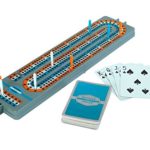 GSI Outdoors Travel Cribbage Board Outside Inside (9 Piece), Gray, 12.75″ by 3.15″ by .75″ (Open)