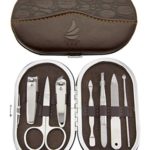 Manicure set Stainless Steel Small Oval Manicure Set Travel Manicure Kit