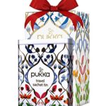 Pukka Herbal Collection Organic Tea Gift Tin Special Travel Edition | 5 Assorted flavors – 20 Organic Enveloped Tea Bags
