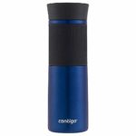 Contigo AUTOSEAL Vacuum Insulated Stainless Steel Travel Mugs (2, Monaco/ Stainless Steel)