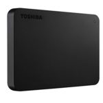 Toshiba HDTB410XK3AA Canvio Basics 1TB Portable External Hard Drive USB 3.0, Black