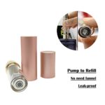 Refillable Perfume Bottle Atomizer for Travel, Yeejok Portable Easy Refillable Perfume Spray Pump Bottle for Men and Women with 5ml Pocket Size-Rose Gold