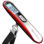 MYCARBON Digital Luggage Scale Bag Scale High Precision Digital Travel Scale (Red Luggage Scale)